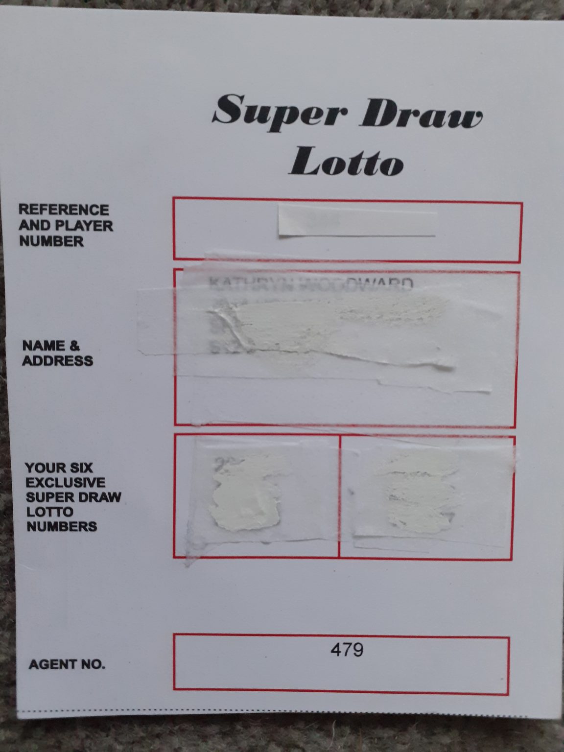 Superdraw for Senior Blades Senior Blades